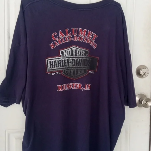 4XL Harley-Davidson Munster Indiana T-shirt - Picture 4 of 4